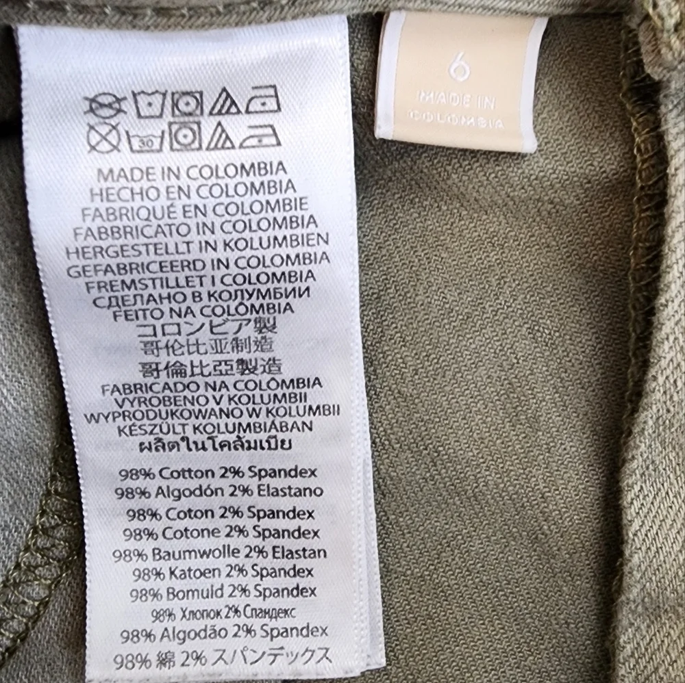 Michael kors green jeans pants